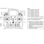 FrSky Tandem X18SE Transmitter 900MHz/2.4GHz Dual-Band External Module Bay Upgraded Screen Brighter Display Long-range Control
